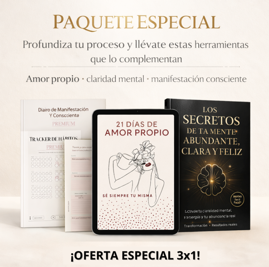 ¡Paquete Especial 3x1!