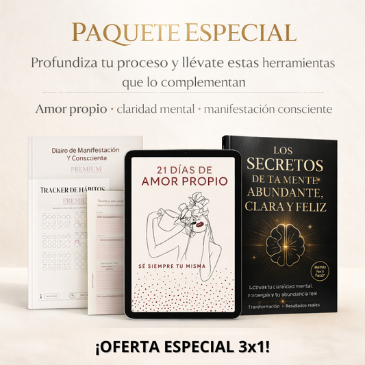 ¡Paquete Especial 3x1!